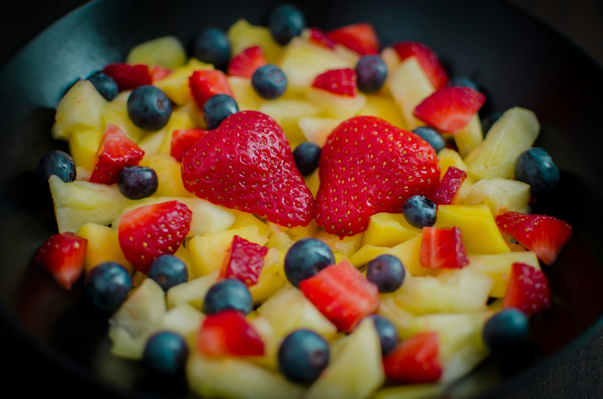 Fresh low-calorie vegetables and ingredients